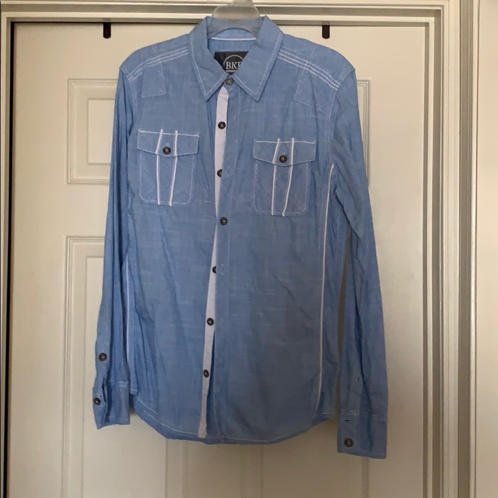 Blue BKE Button Down Shirt